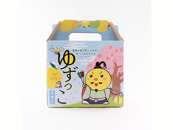 ゆずっこ6本箱入り 青色