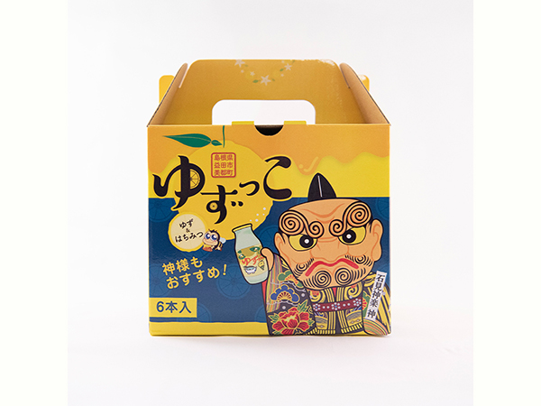 ゆずっこ6本箱入り 黄色